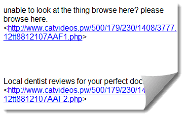 PW Domain Name Spam